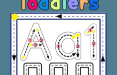 Letter Tracing Book For Toddlers First Learn To Write Practice