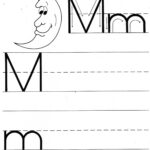 Letter Tracing M AlphabetWorksheetsFree