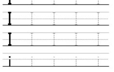 Letter Tracing Worksheets Letters A J