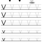 Letter Tracing Worksheets Letters U Z