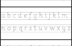 Letter Tracing Worksheets Lowercase TracingLettersWorksheets