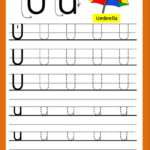Letter Uu Alphabet Worksheets Preschool Letters For Kids Lettering