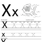 Letter X Printables Worksheets Preschool Crafts