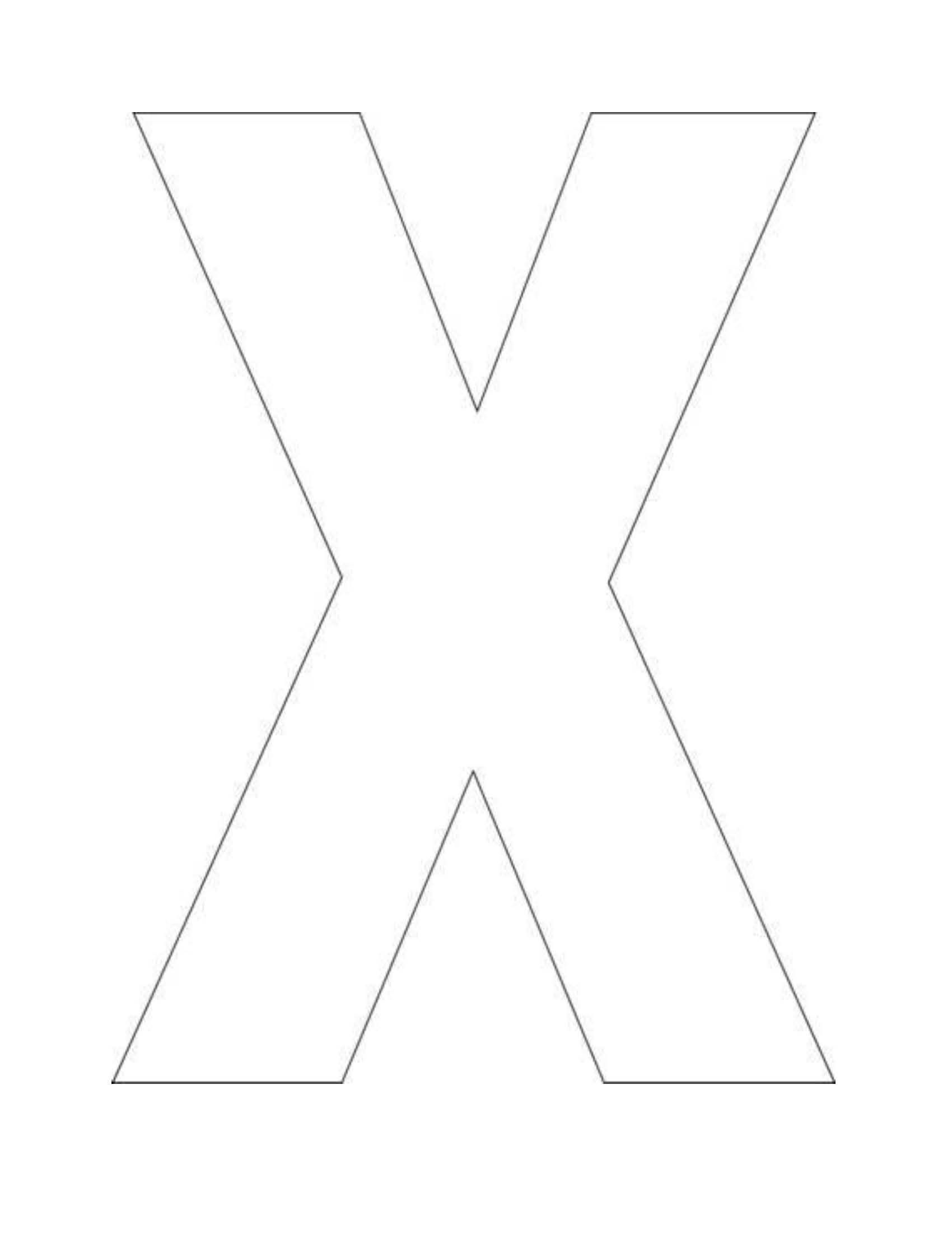 Letter X Template And Song For Kids From Kiboomu Worksheets Letter X 
