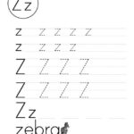Letter Z Worksheet 101 Printable