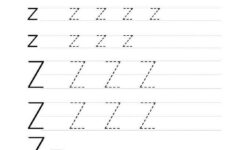 Letter Z Worksheet 101 Printable