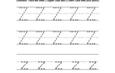 Letter Z Worksheets Alphabet 101 Activity