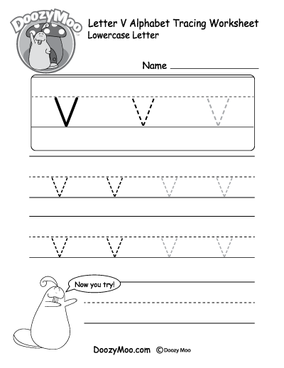Lowercase Letter Tracing Worksheets Free Printables Doozy Moo 
