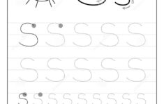 Lowercase S Tracing Worksheet Name Tracing Generator Free