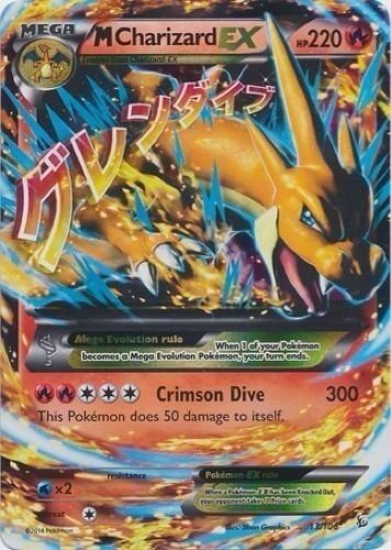 Mega Charizard EX Pokemon Charizard Pokemon Tcg Cards Rare Pokemon 