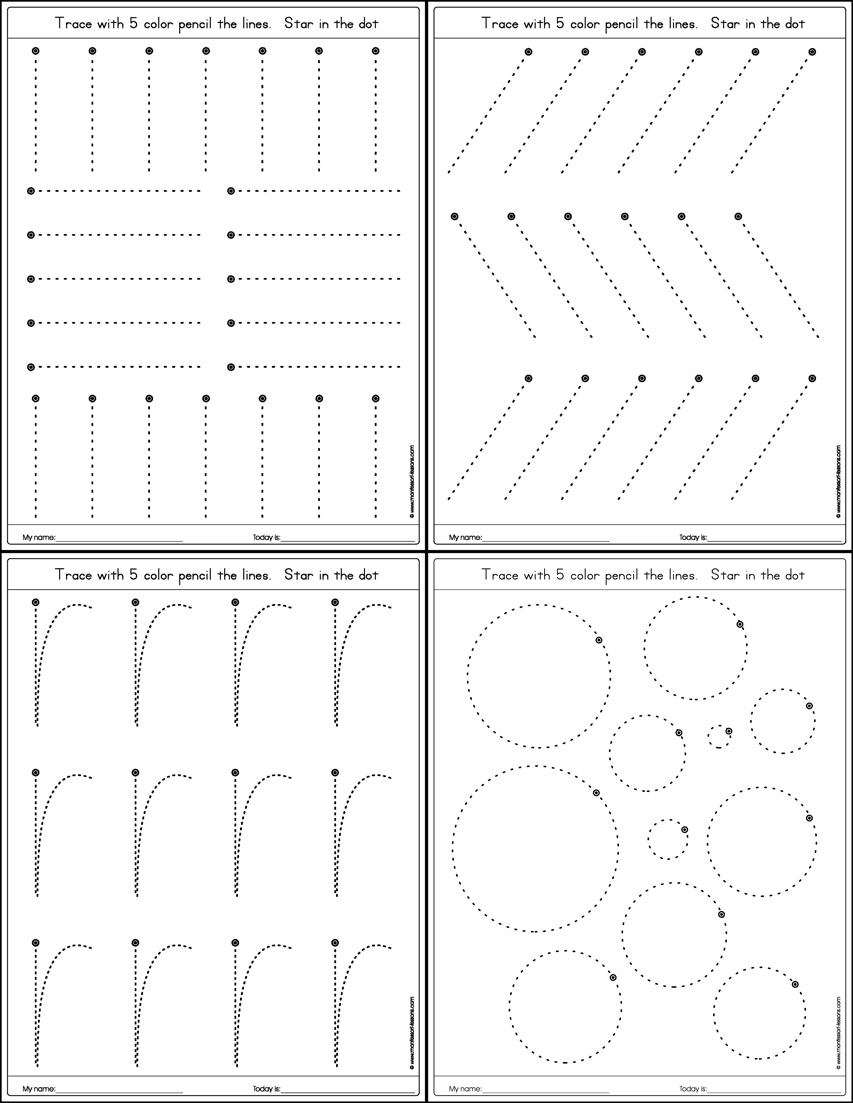 Montessori Letter Worksheets