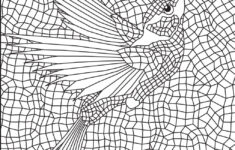 Mosaic Coloring Pages To Download And Print For Free