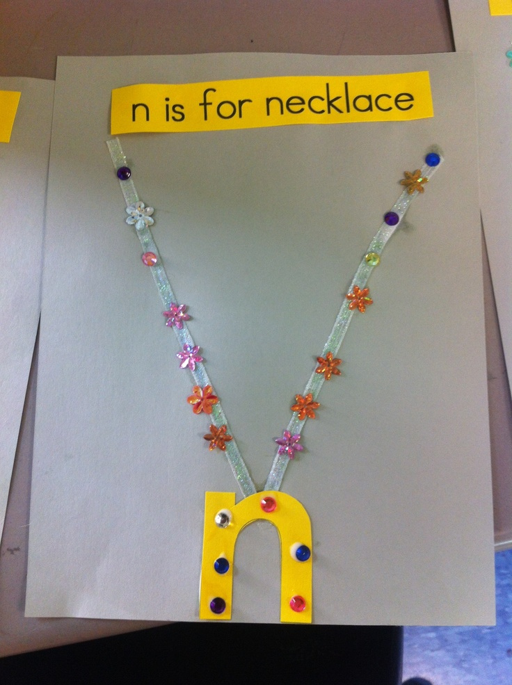 Pin By Angela Boatwright On ABC Book Letter N Crafts Preschool 