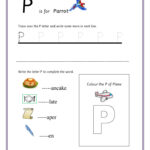 Practice Capital Letter P Worksheet Star Worksheets