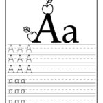 Practice Tracing The Letter A Worksheets 99Worksheets