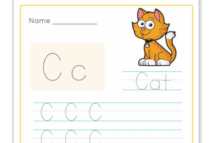 Practice Tracing The Letter C Trace The Letter C In Both Upper And 