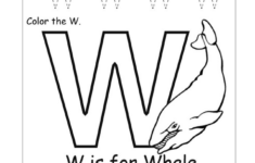 Prek Letter W Tracing Worksheet Dot To Dot Name Tracing Website
