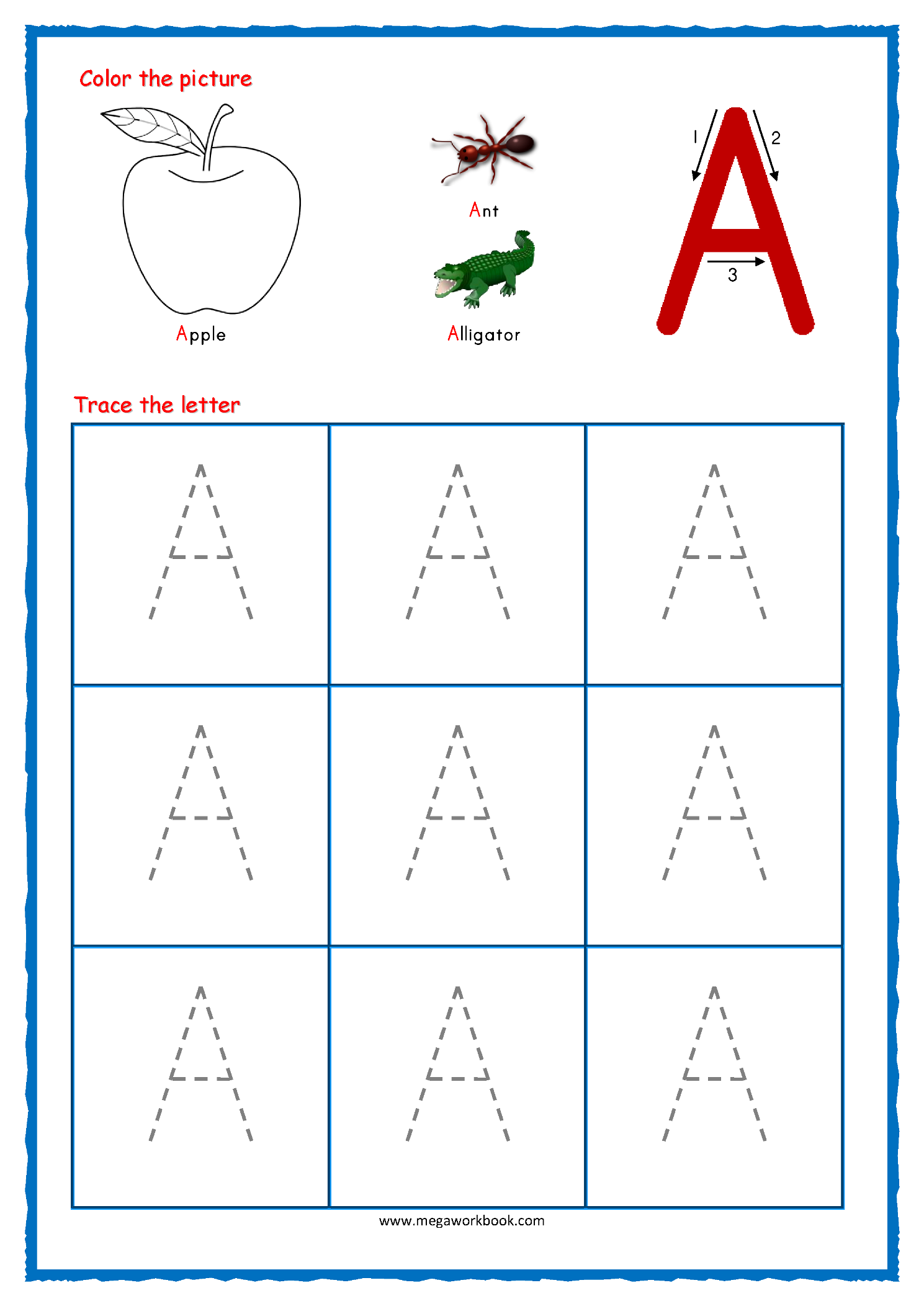 Preschool Tracing Letters Worksheets Free Dot To Dot Name Tracing Website