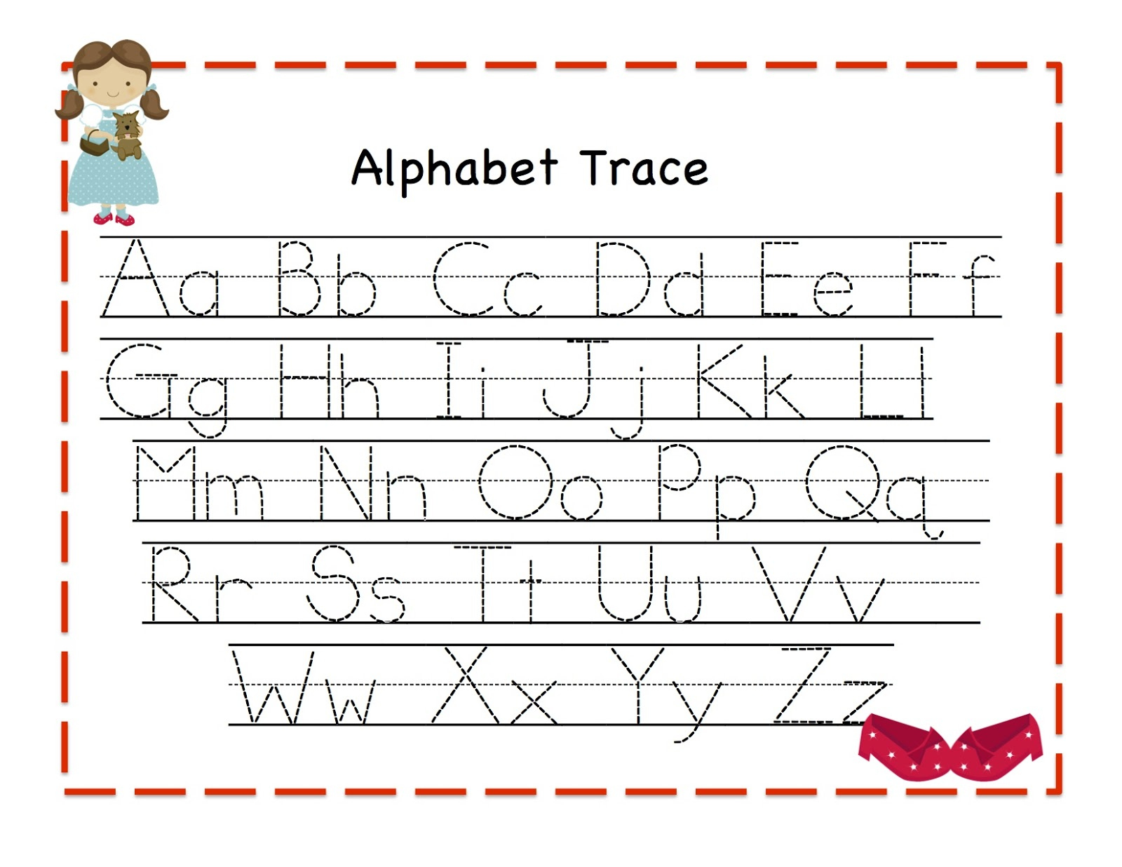 Printable Abc Tracing Letters TracingLettersWorksheets