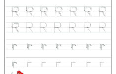 Printable Digital Letter Rr Tracing Handwriting Practice Etsy