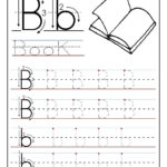 Printable Letter B Tracing Worksheets For Preschool Alphabet