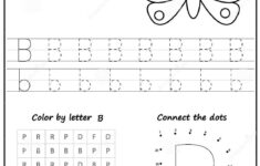 Printable Letter B Worksheets For Kindergarten Preschoolers