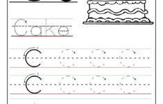 Printable Letter C Tracing Worksheets For Preschool