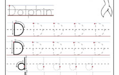Printable Letter D Tracing Worksheets For Preschool