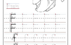 Printable Letter F Tracing Worksheets For Preschool Alphabet