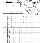 Printable Letter H Tracing Worksheets For Preschoolers Preschool Crafts