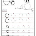 Printable Letter O Tracing Worksheets For Preschool Letter O