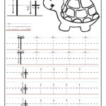 Printable Letter T Tracing Worksheets For Preschool Letter T