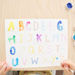 Q Tip Letter Tracing Activity Toddler At Play