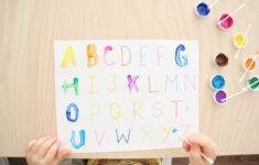 Q tip Letter Tracing Activity Toddler At Play