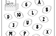 Summer Lemonade Fun Letter Recognition Worksheets Pdf Set For FREE