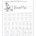 The Letter G Tracing Worksheets AlphabetWorksheetsFree