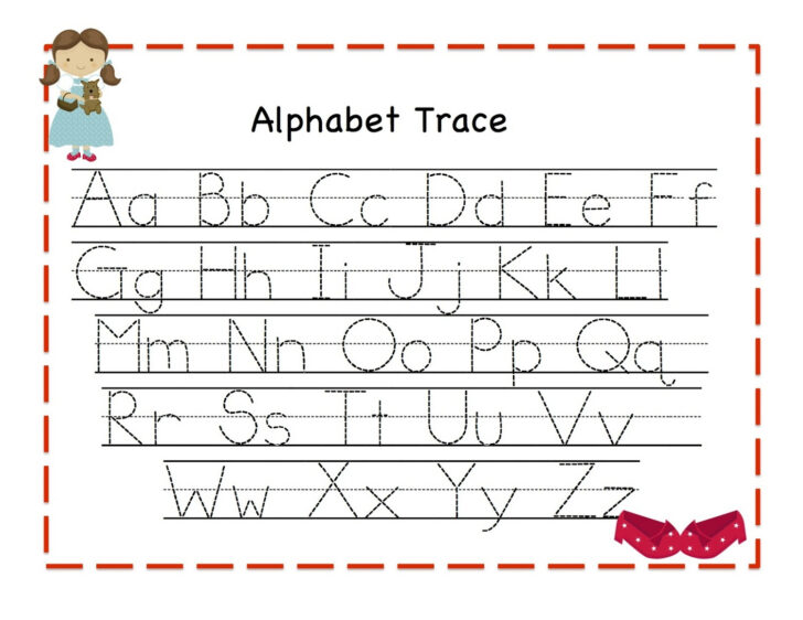 Printable Tracing Letters For Kids