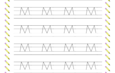 Trace Capital Letter M Worksheet Education Worksheet