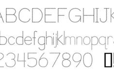 Trace Font For Kids Font Download Free LegionFonts