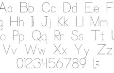 Trace Font Free Download