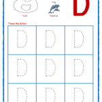 Trace Letter D Worksheets Preschool TracingLettersWorksheets