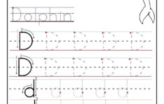 Trace Letter D Worksheets Tracing Worksheets Preschool Alphabet