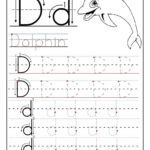 Trace Letter D Worksheets Tracing Worksheets Preschool Alphabet