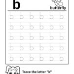 Trace Lowercase Letter B Worksheet For FREE