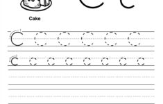 Trace The Letter C Worksheets Activity Shelter