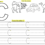 Trace The Letter C Worksheets Activity Shelter