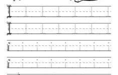 Trace The Letter I Worksheets 99Worksheets