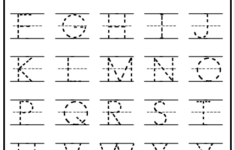 Trace Uppercase Letters Worksheet Made By Teachers