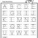 Trace Uppercase Letters Worksheet Made By Teachers