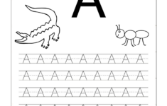 Traceable Alphabet Letters 101 Printable